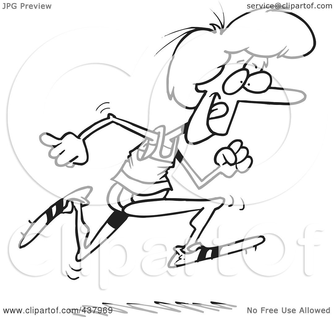 1080x1024 Royalty Free (Rf) Clip Art Illustration Of A Cartoon Black