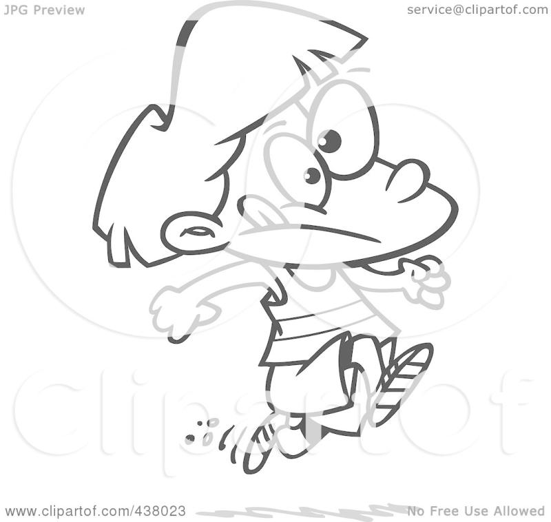 800x758 Running Track Clipart Black And White