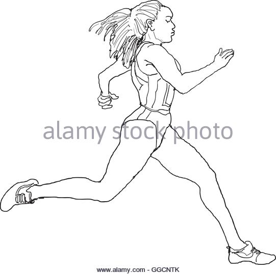 541x540 Running Stock Vector Images