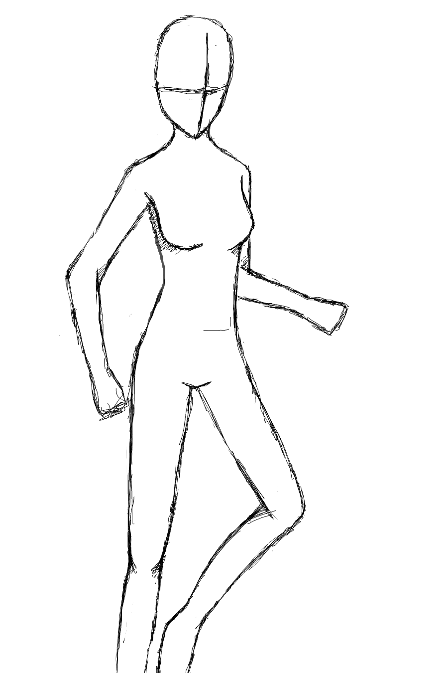 Running Woman Drawing at GetDrawings | Free download