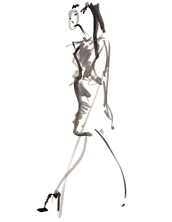 600x776 Live Runway Sketching London Fashion Week 18 09 12 Final Fashion