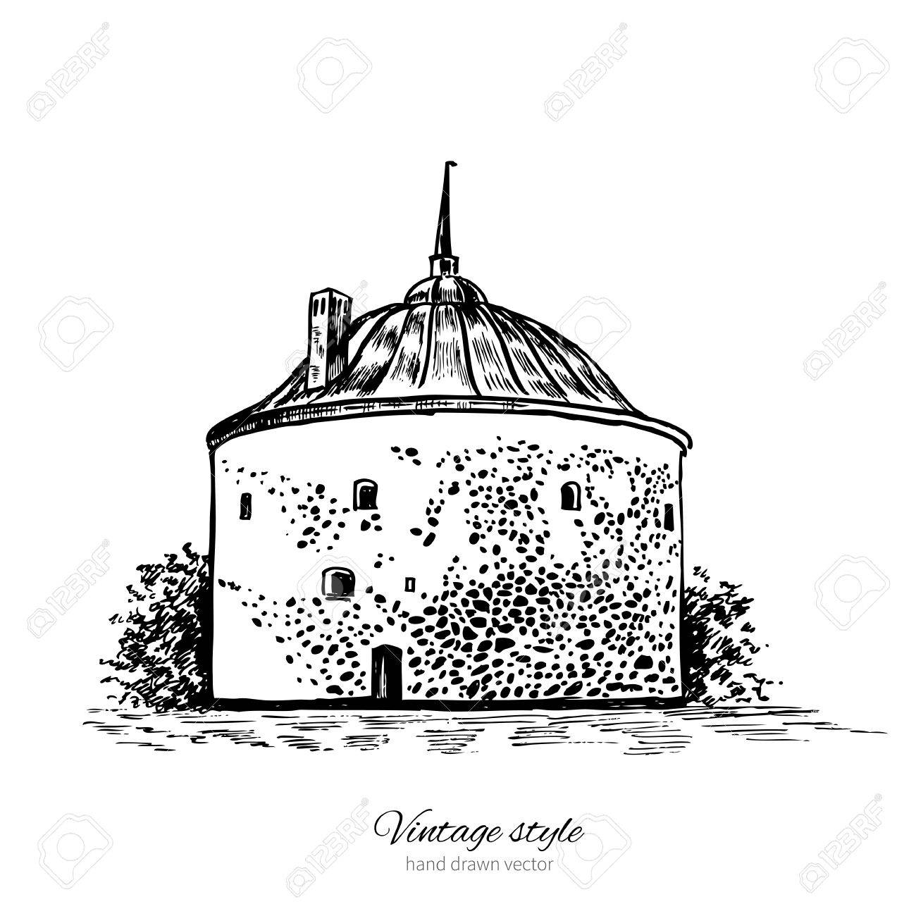 1300x1300 Round Tower Of Vyborg, Finnish Gulf, Saint Petersburg Landmark