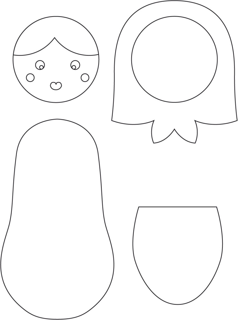 763x1024 How To Make Russian Doll Cushions