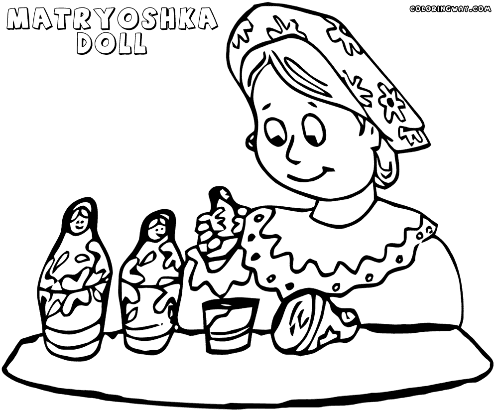 1000x831 Matryoshka Doll Coloring Pages Coloring Pages To Download And Print