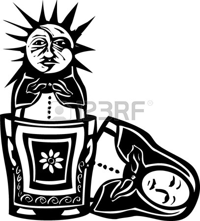 407x450 2,989 Russian Doll Cliparts, Stock Vector And Royalty Free Russian