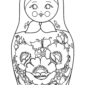 300x300 Russia Coloring Pages