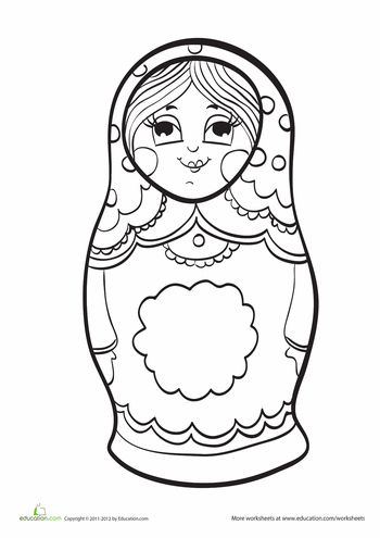 350x495 214 Best Maatuskat Images On Matryoshka Doll, Patrones