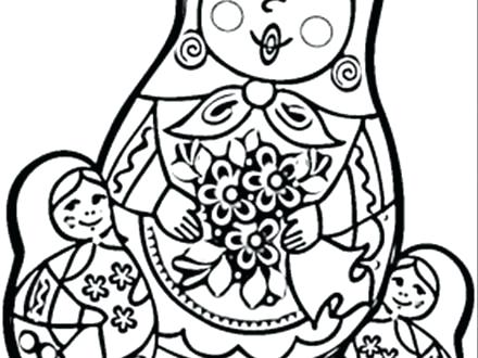 440x330 Coloring Pages Of Dolls Dolls Coloring Pages Printable Incredible