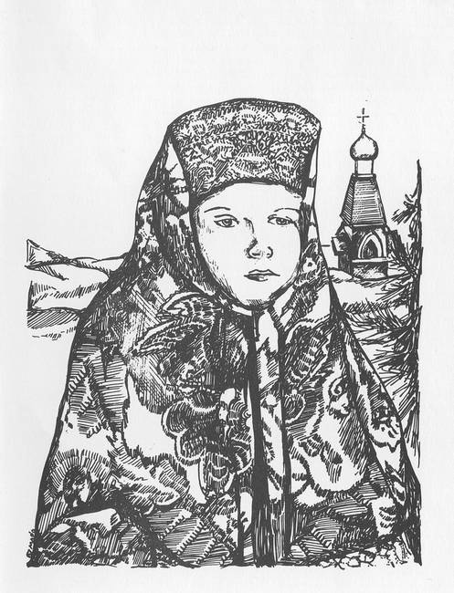 497x650 Drawing Russian Artwork For Sale On Fine Art Prints