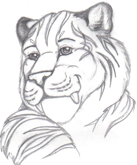 475x573 Tiggie The Saber Tooth Tiger By Sketchkat