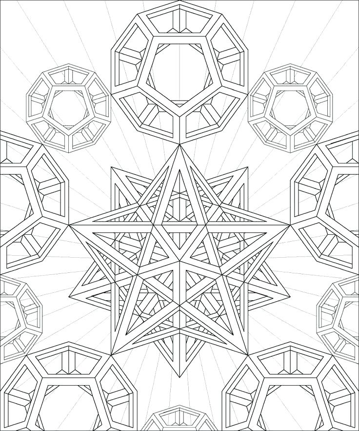 736x883 Sacred Geometry Coloring Book 36 In Addition To Coloring Pages