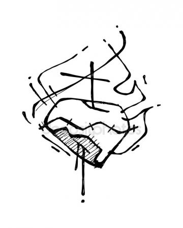 360x450 Jesus Christ Sacred Heart Stock Vector Bernardojbp