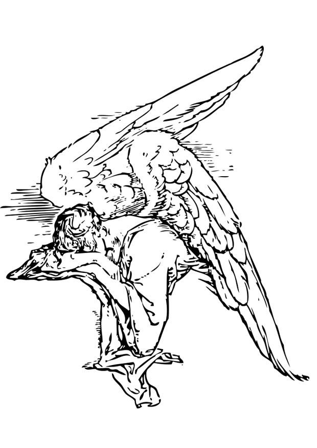 620x875 Coloring Page Sad Angel
