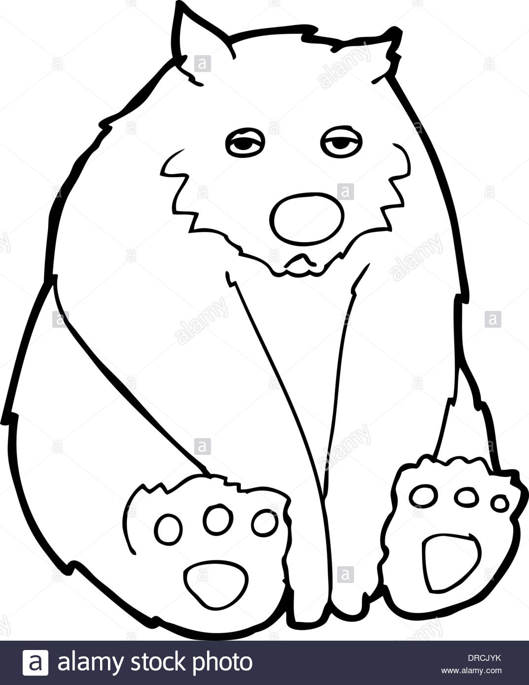 1073x1390 Cartoon Sad Bear Stock Vector Art Amp Illustration, Vector Image
