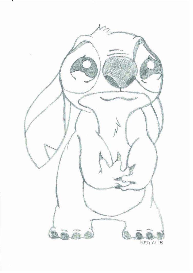 752x1063 Stitch Sad By Ohanax5