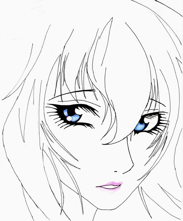 616x743 8 Best Anime Girls (Drawing Inspiration) Images