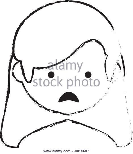 469x540 Sad Face Drawing Black And White Stock Photos Amp Images