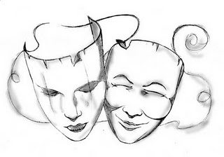 320x224 To Draw The Happy And Sad Theatre Masks For A New Tattoo She Wants