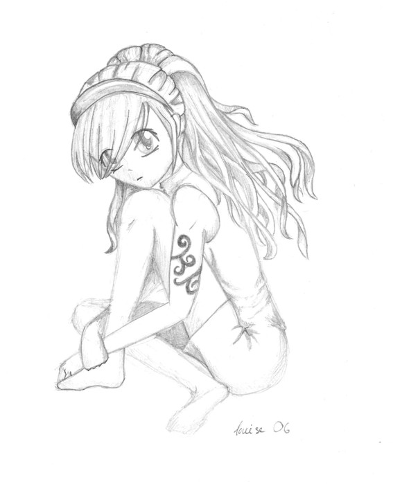 567x699 Anime Sad Girl Drawing Keywords And Pictures