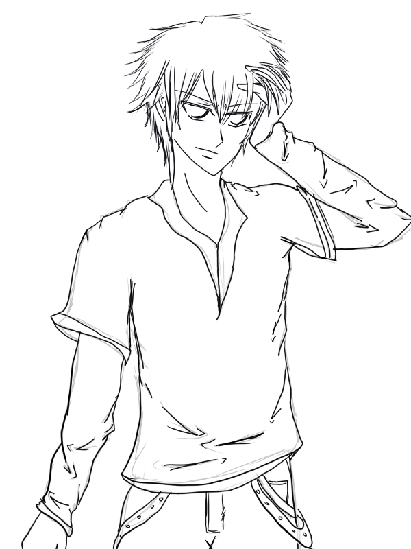 600x800 Amy's Super Life] One Of The Guys Sketch Code Name Red ~o0o