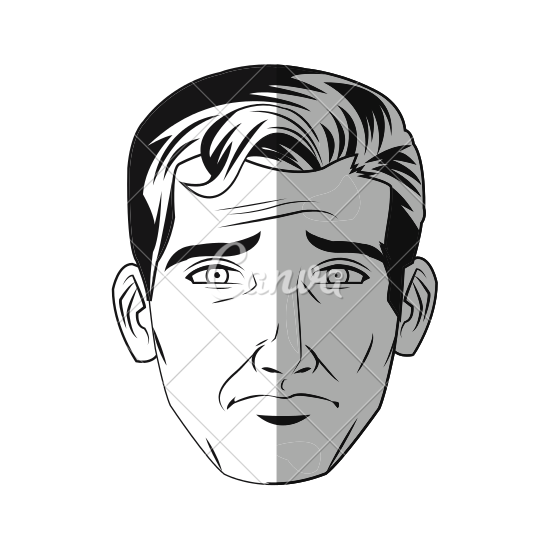 550x550 Sad Man Icon