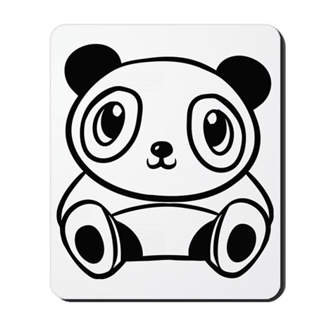 460x460 Sad Panda Mousepads Buy Sad Panda Mouse Pads Online