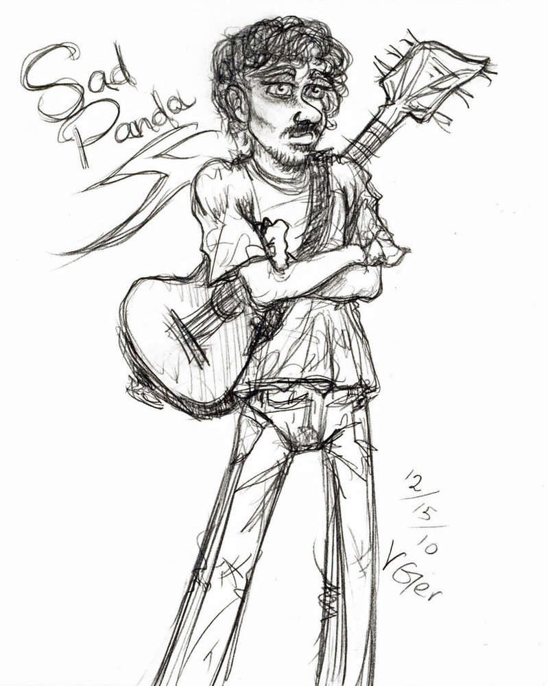 799x1000 Sad Panda By Vengethenian