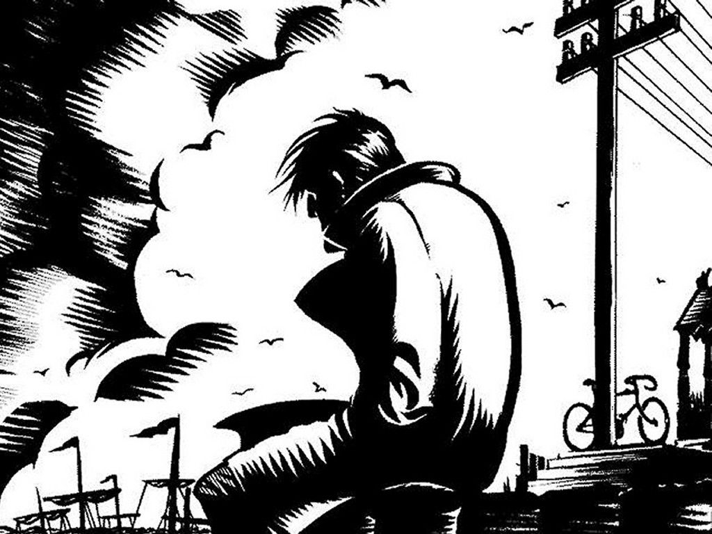 1024x768 Sad Boy Pencil Drawings Pictures Pencil Sketches Of Alone Boy