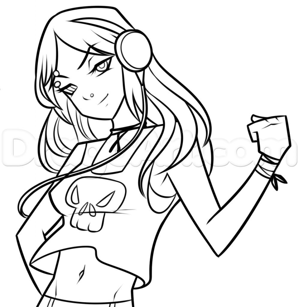 997x1024 Anime Girl Drawing Sad Anime Girl Amazing Drawing Drawing Images