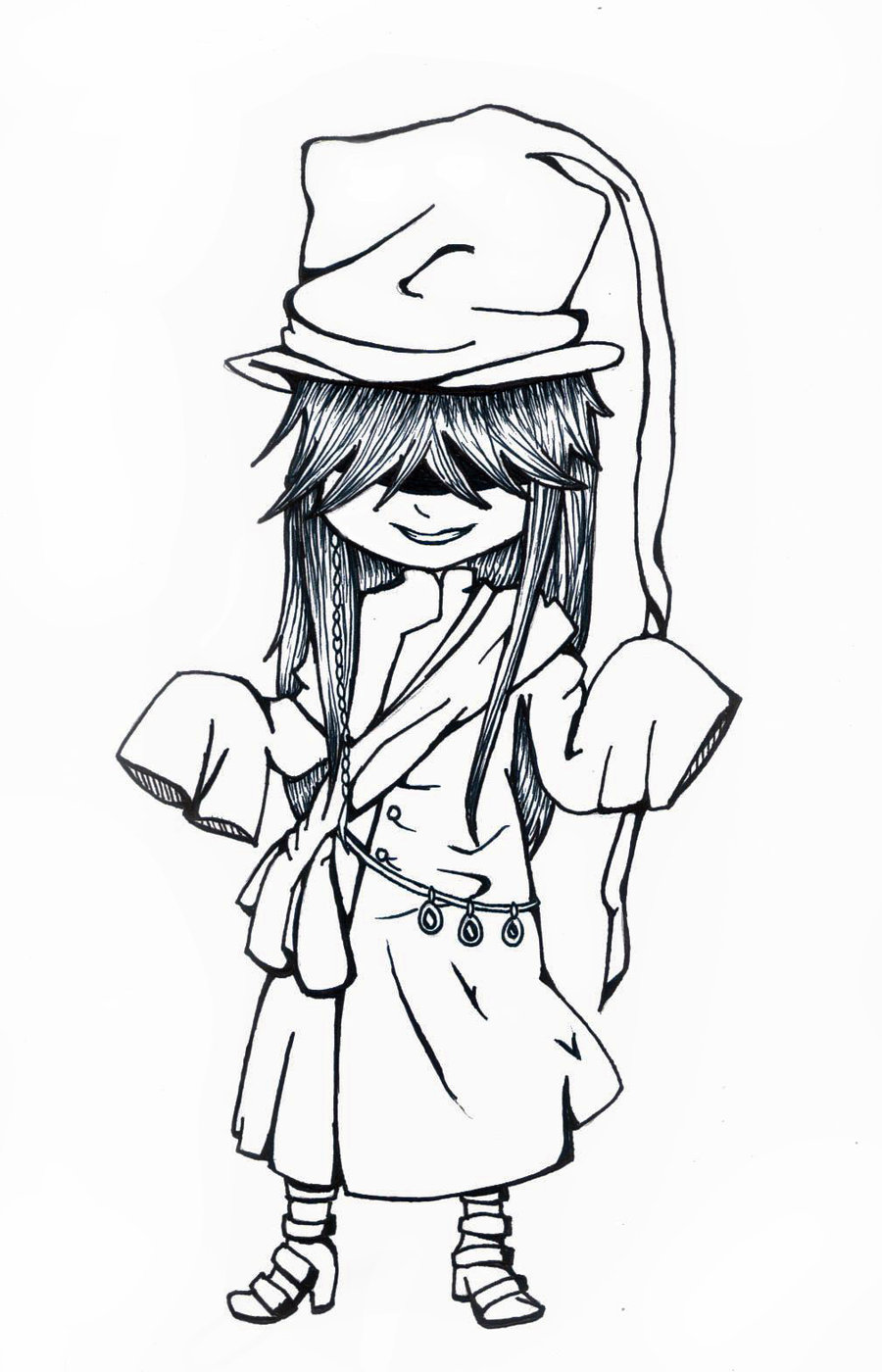 900x1400 Undertaker Chibi By A Sad Pandas Poptart