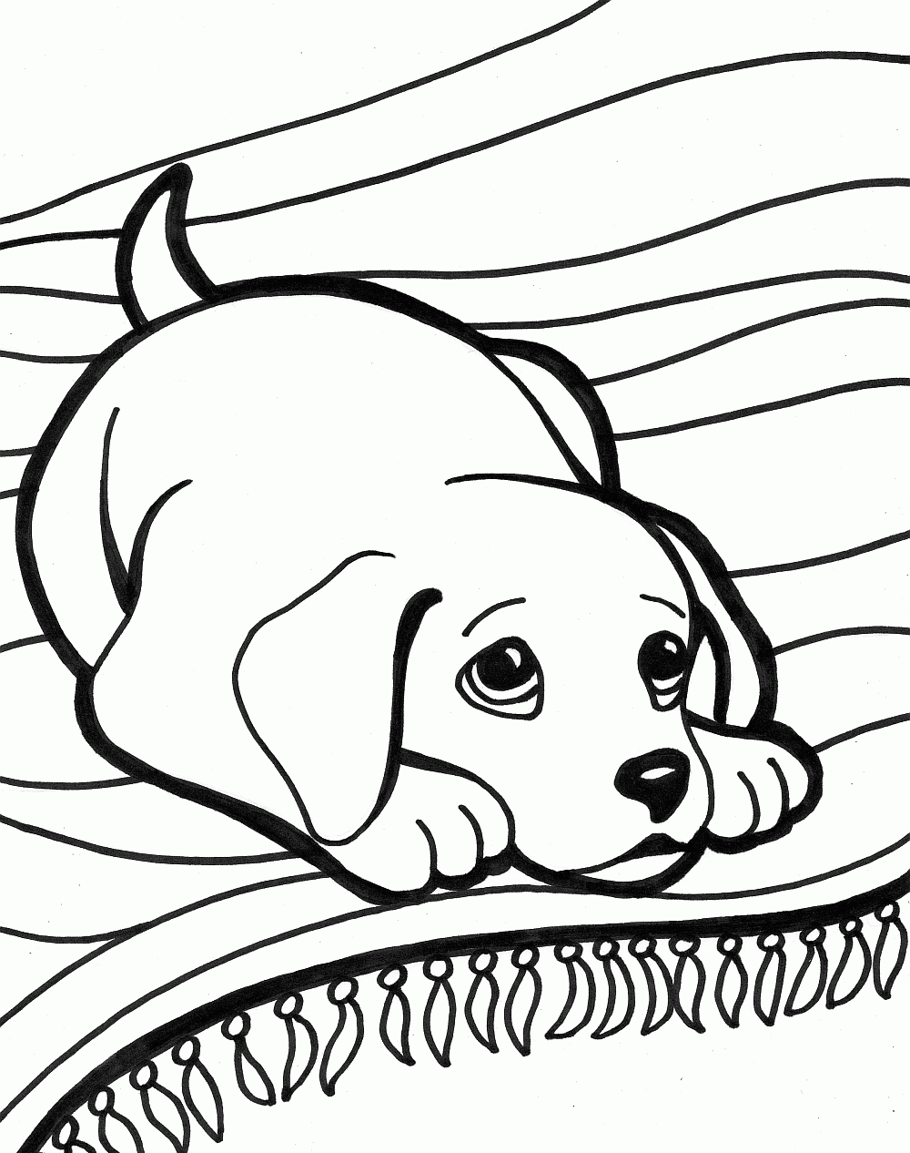 1000x1266 Unique Cute Dog Coloring Pages 67 On Coloring Pages For Adults