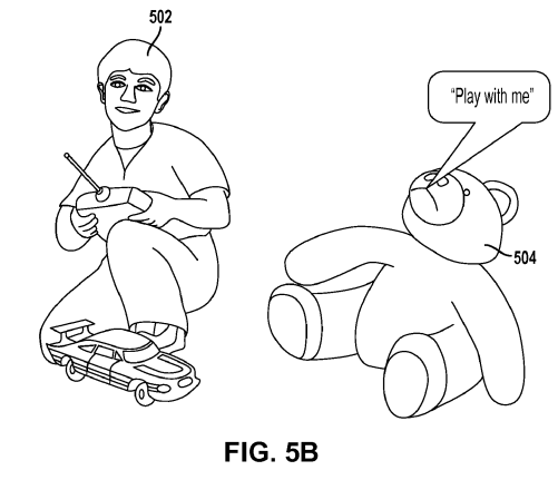 501x431 Sony Patents A Teddy Bear That Gets Sad If You Don'T Play With It