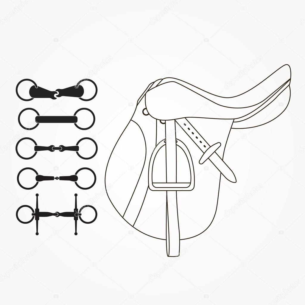 1024x1024 Horseback Riding Elements