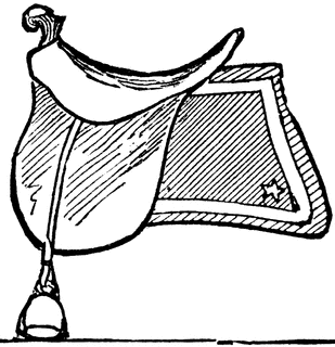 309x320 Saddle Clipart Etc