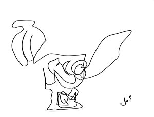 300x229 Saddle Horse Drawings