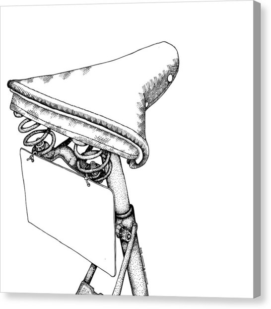 546x622 Bike Saddle Drawing By Karl Addison