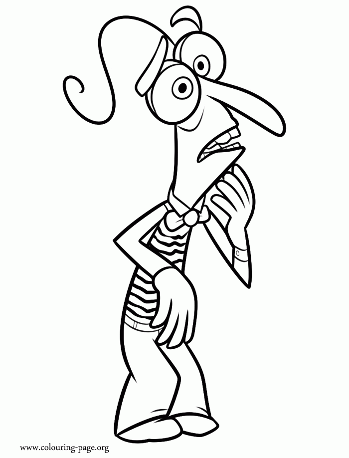 700x918 Coloring Pages Inside Out Sadness