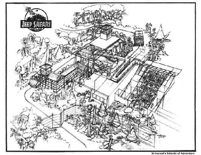 660x508 5 Awesome Jurassic Park Rides That Were Never Built