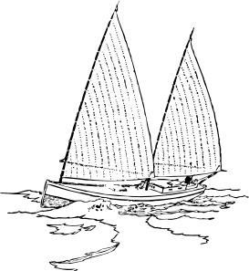 273x297 Sailboat Clip Art