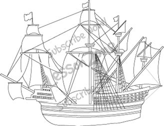 329x253 Sailing Boat Clipart Tudor