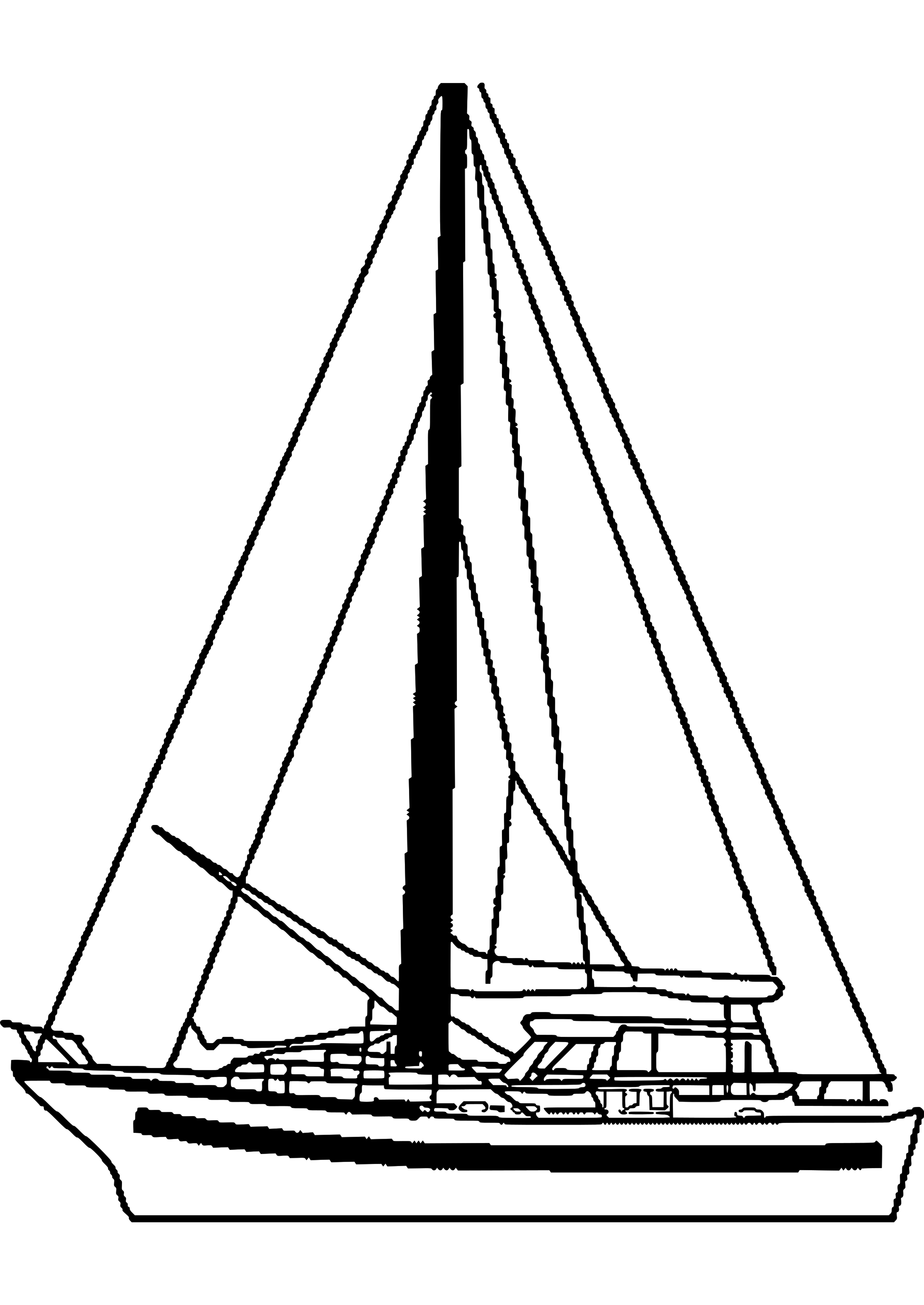 2975x4200 Sailboat