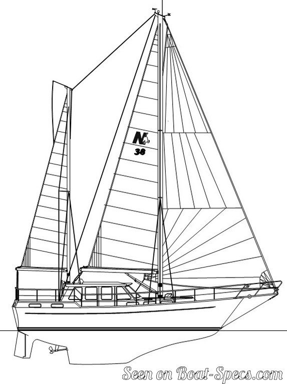 573x768 Nauticat 38 (Nauticat Yachts) Sailboat Specifications And Details