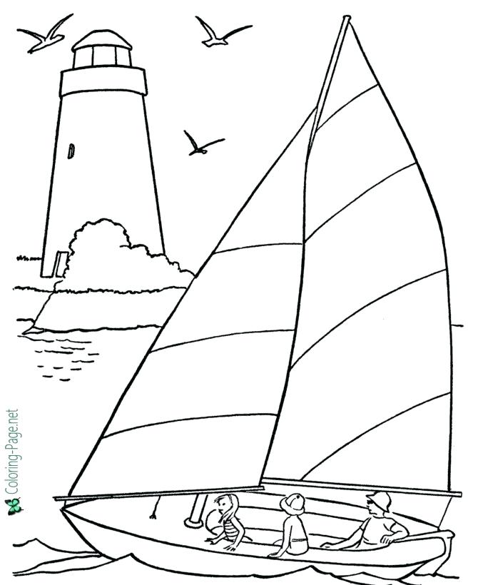 670x820 Amazing Boat Coloring Pages Online Page Free Sailboat