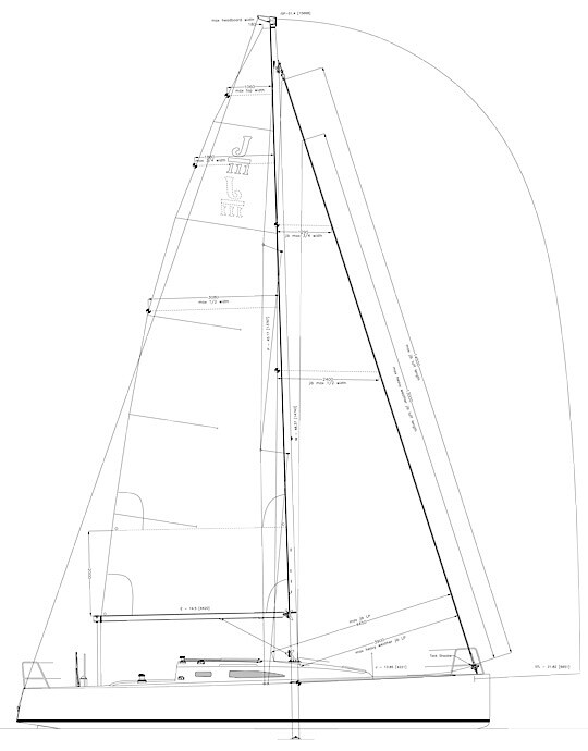 540x690 J111 Sketch Yacht Design