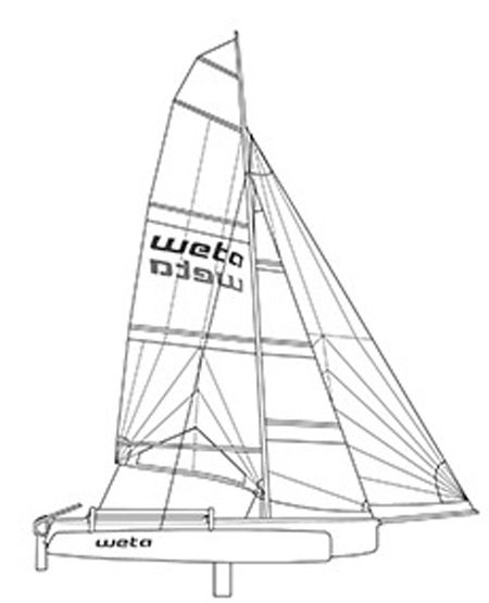 450x555 Weta Trimaran Sailboats