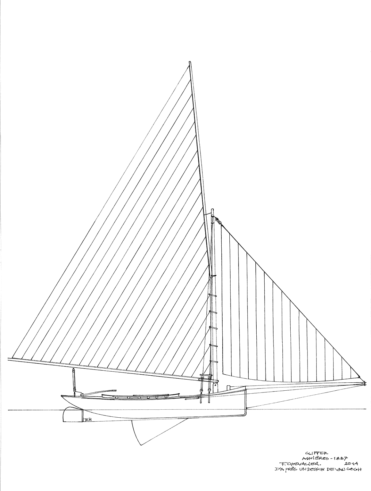 1210x1600 Earwigoagin 1858 French Sandbagger