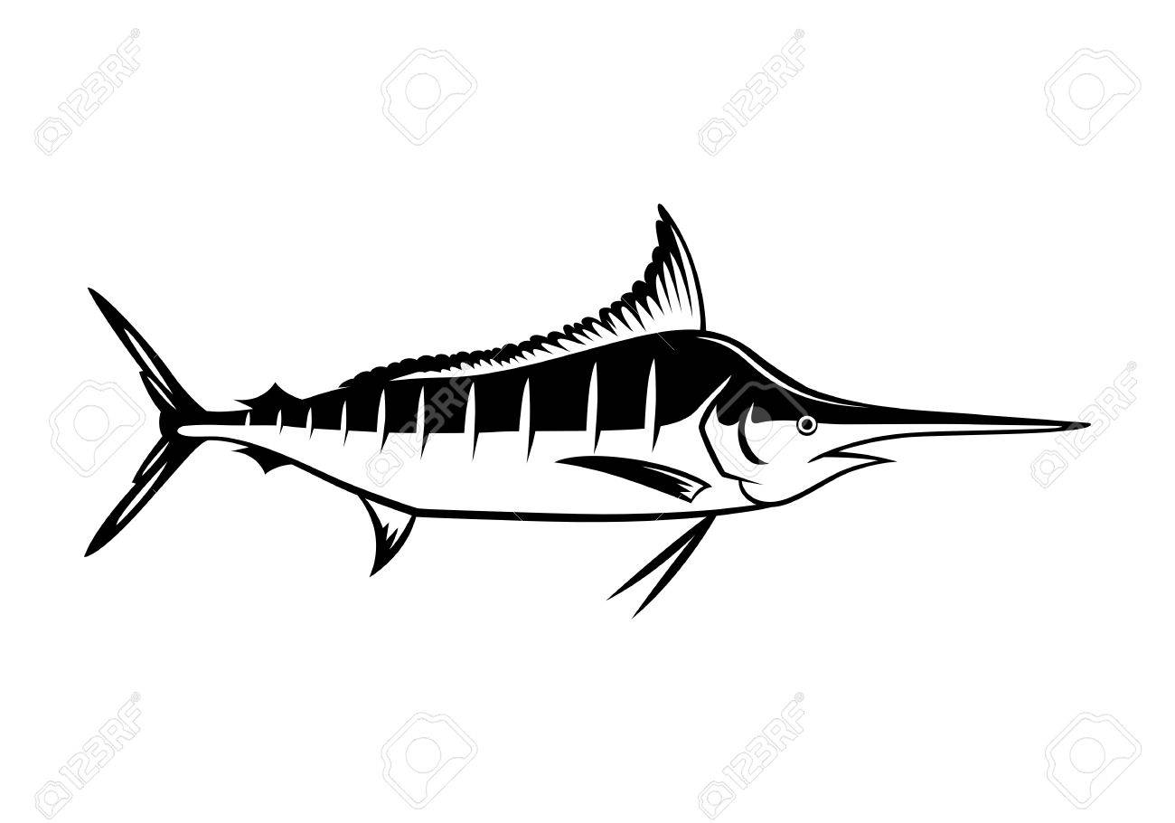 1300x910 Graphic Marlin Icon Royalty Free Cliparts, Vectors, And Stock