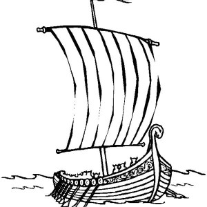 300x300 Sailing Boat Coloring Page Coloring Sun