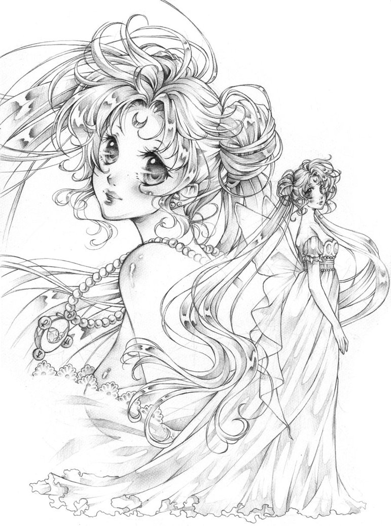 771x1036 Sailor Moon Fa By Marytaylor