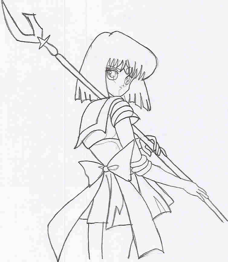 754x864 Sailor Saturn By Magicaltutu